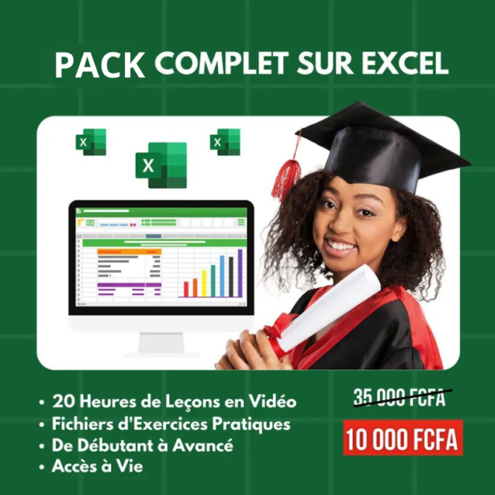 Pack vidéo complète MICROSOFT EXCEL