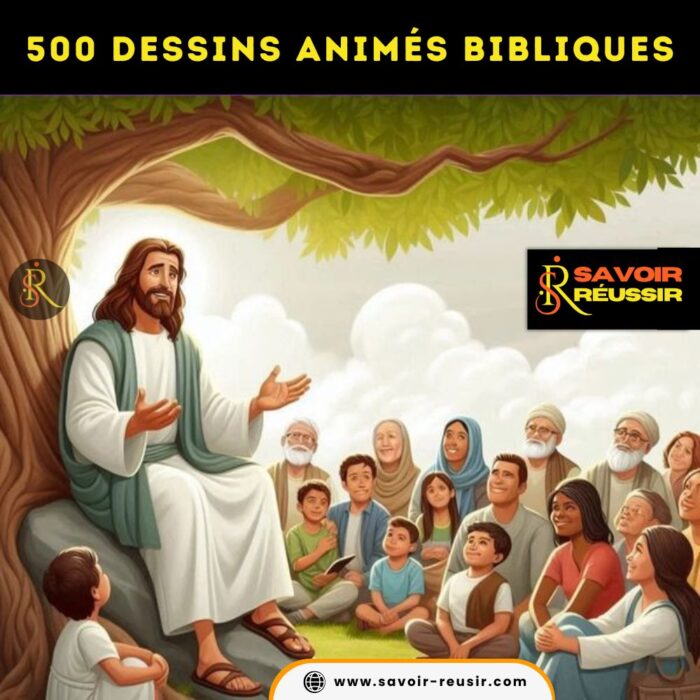 + 500 DESSINS ANIMÉS BIBLIQUE