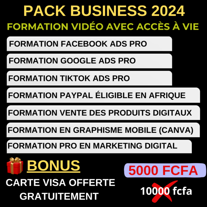 PACK BUSINESS 2024