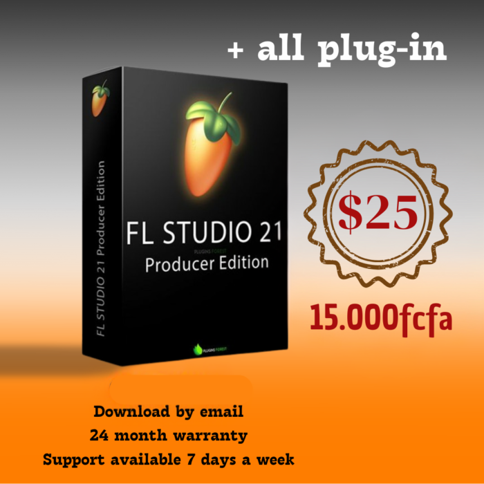 Image-Line FL Studio Producer Edition 20.8. MAC + All plug-in lifetime