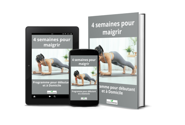 Ebook "4 SEMAINES POUR MAIGRIR: Programme à Domicile pour Débutant"